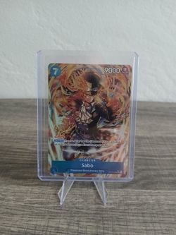 One Piece TCG Adventure On Kami's Island Sabo SR Alt Art MINT