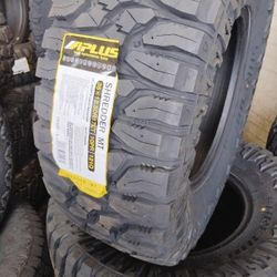 New Set Of Tires Aplus Mud Terrain 35 1250 17 Lt