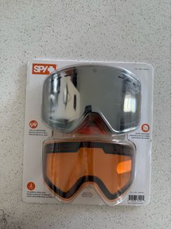 SPY+ Snow Goggles with Dual Lenses