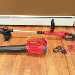 CRAFTSMAN 20-volt Max Battery Leaf Blower/Edge Trimmer combo