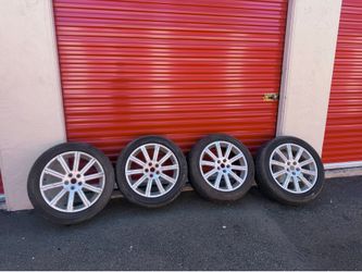 4 Range Rover Oem 20inch Rims With Tires
