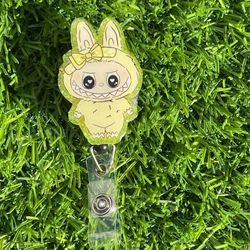 Monster Badge Reel Labubu