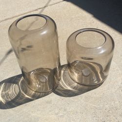 Threshold Tinted Glass Vases