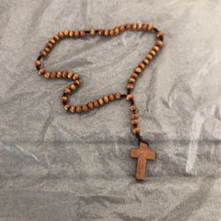 Rosary wooden