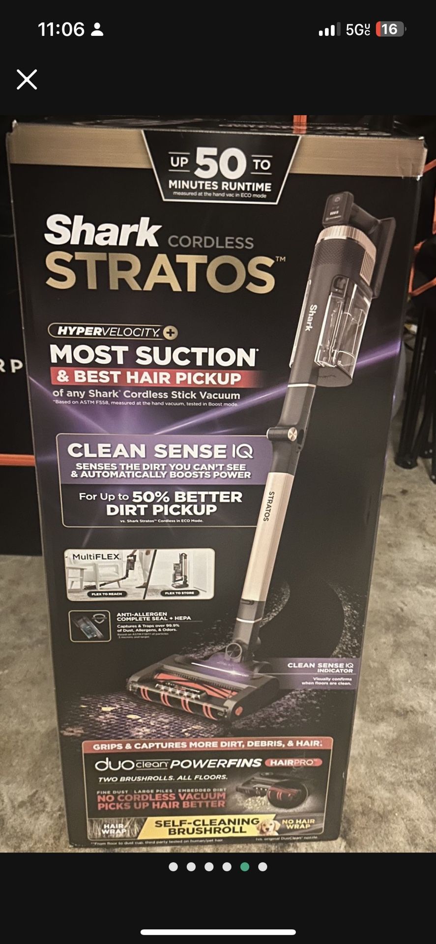 Shark Stratus Vacuum