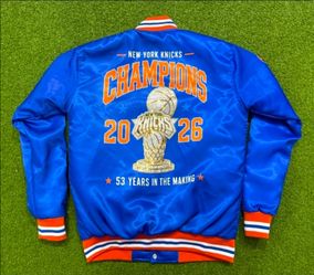 Knicks Championship Varsity Jackets Custom