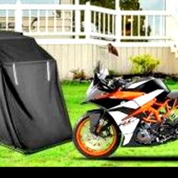 Motorcycle Shelter Shed Strong Frame Motorbike Garage Waterproof 