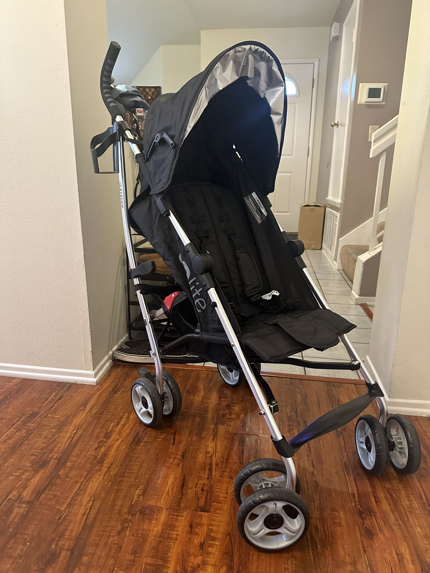 Summer Infant 3Dlite Convenience Stroller (Black)