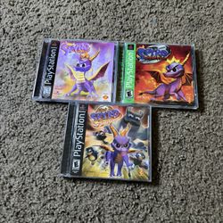 Spyro The Dragon Trilogy For The PlayStation 1