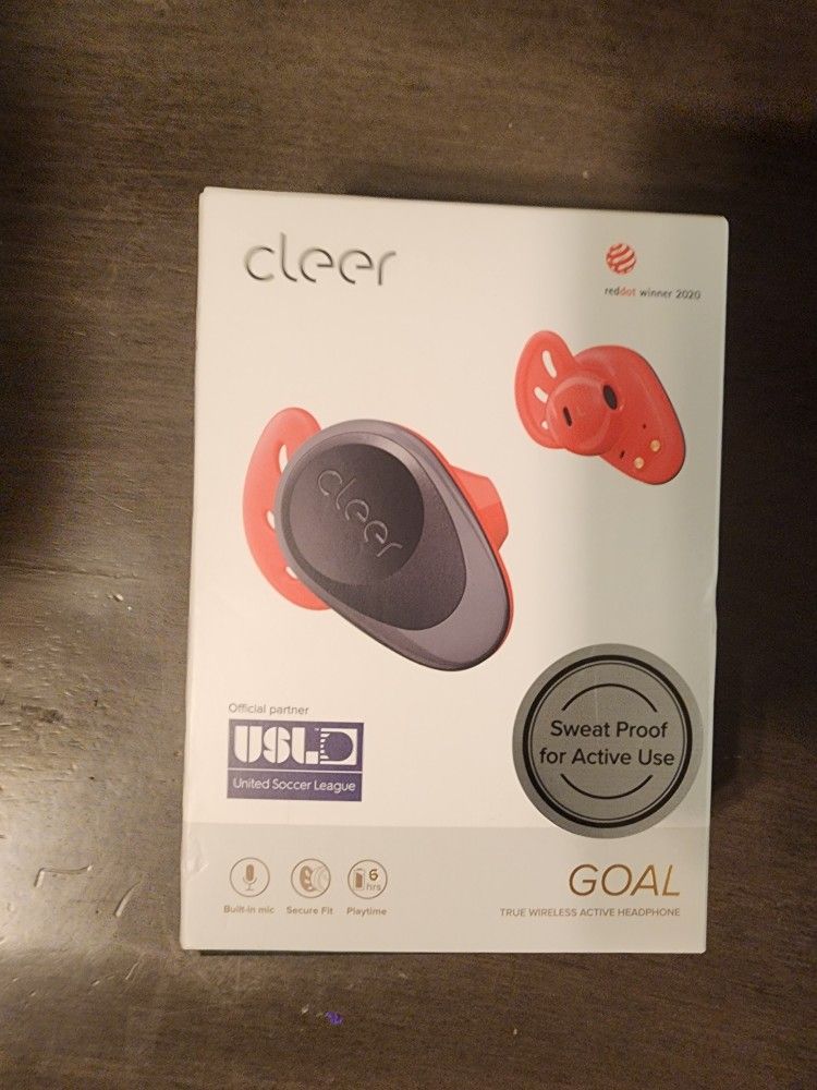 Cleer Goal High-Quality True Wireless Earbuds - Sport, Audio, Bluetooth, Premium