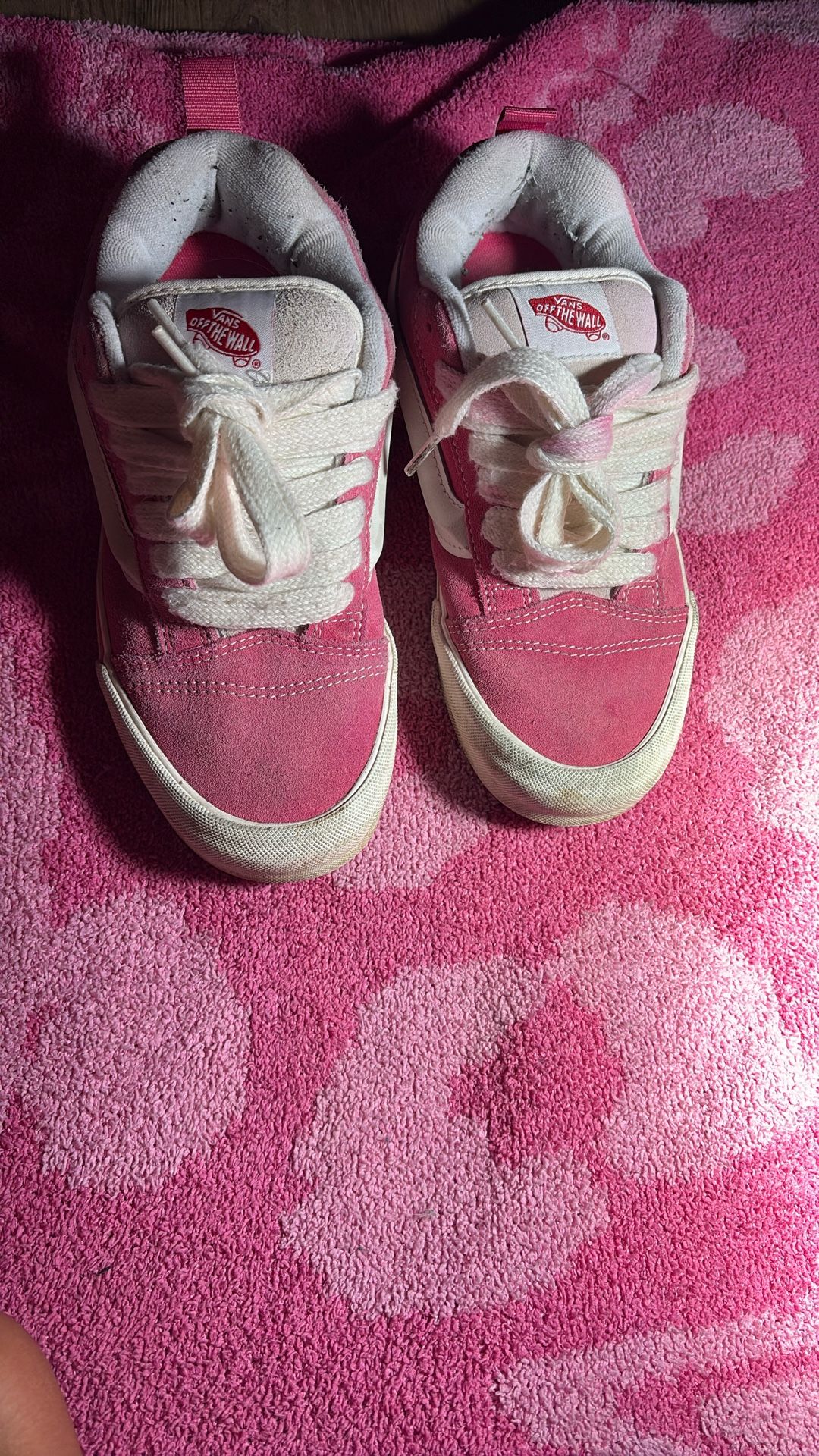 Pink New School Vans