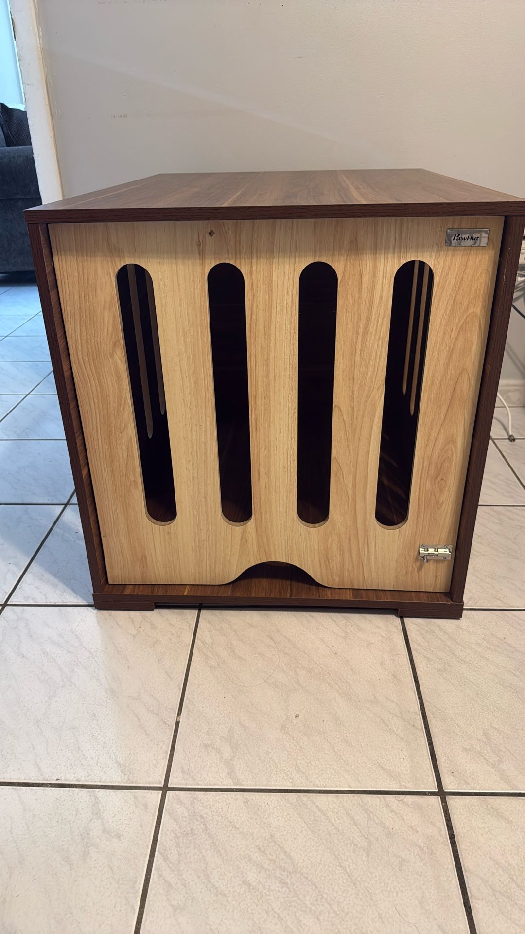 Wooden Dog Crate 