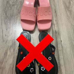 Gucci Rubber Platform
