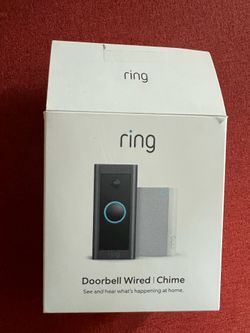 Ring door wired bell