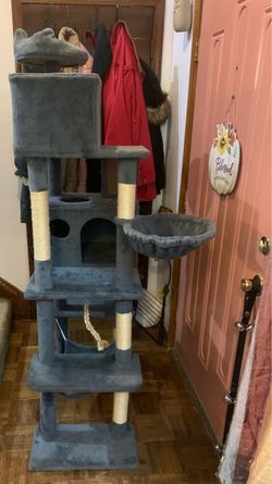 Large Multi-Level Cat Tree Tower