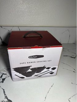 Kitcheneered 24 piece Ramen Serving set