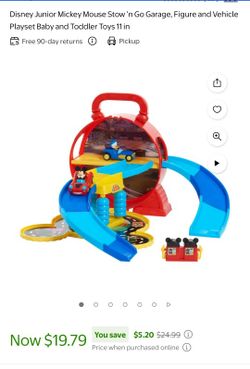 Mickey Mouse Garage Toy 