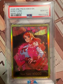 EB03 Gold Don Nami PSA 10