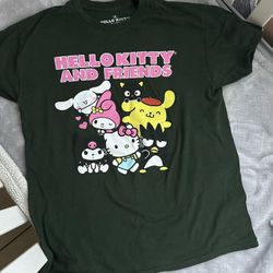 Green Hello Kitty Shirt