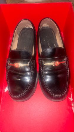 Salvatore Ferragamo Black Leather Loafers