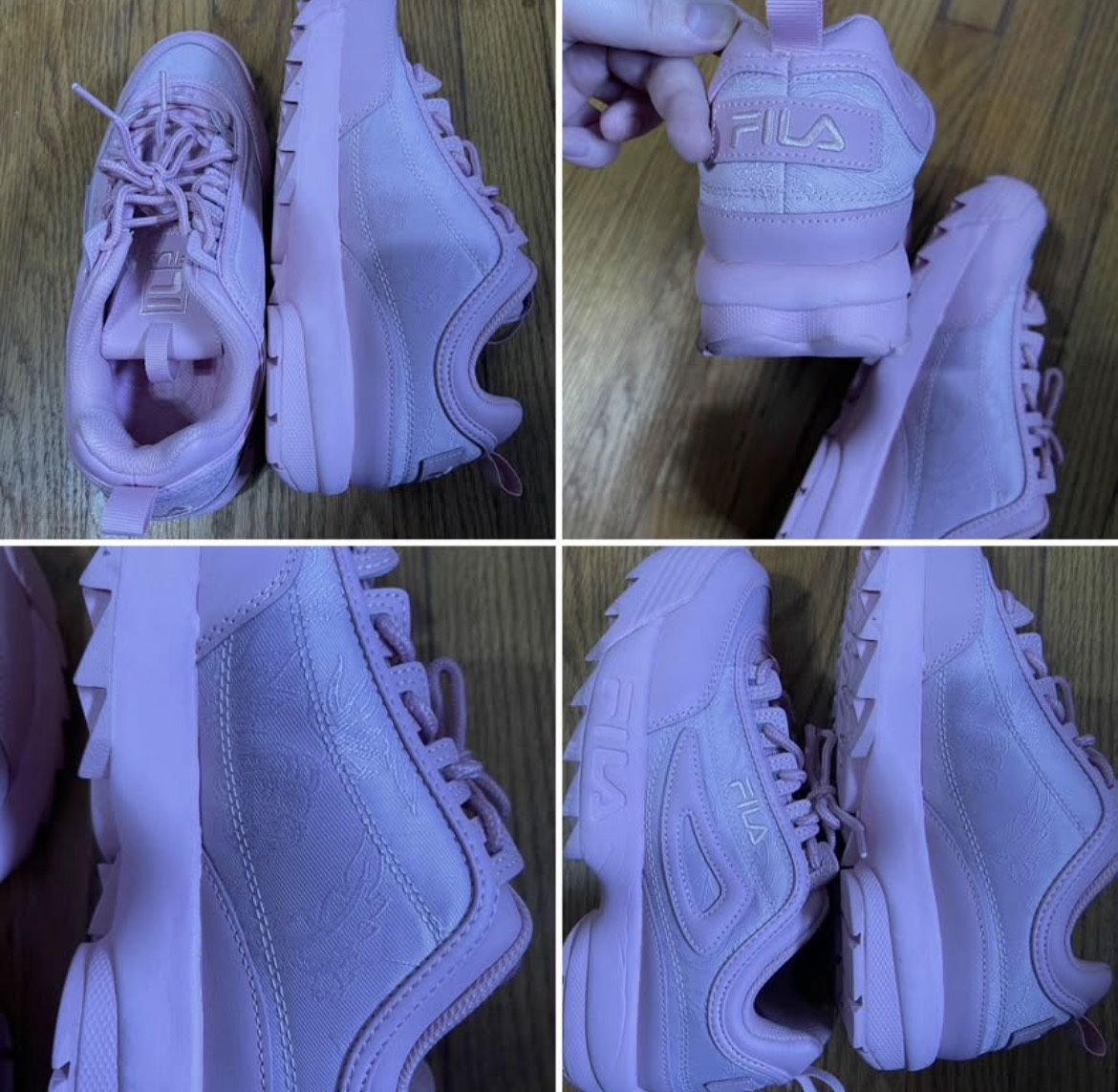 Pink FILA Shoes