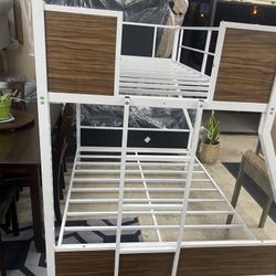 New Bunk Bed Twin/Full Only For $339