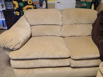 Sofabed and Loveseat