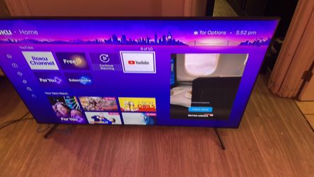 Flat Screen Smart TV with Roku