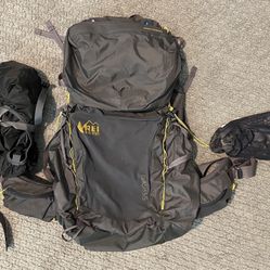 REI mens 55 L Hiking backpack