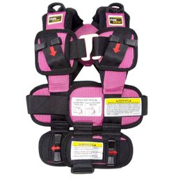 Extra Small Pink, Lightweight, Compact, Portable Car Seat - Perfect for Travel and Everyday Child Safety