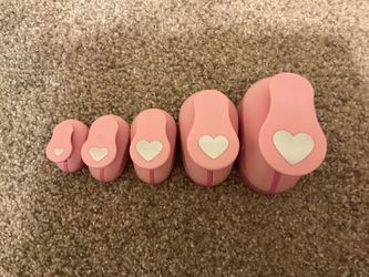 Heart hole punches