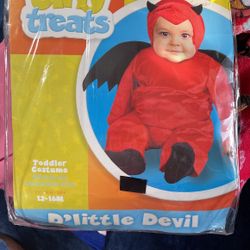 Toddler Costumbres 12/18 M Devil