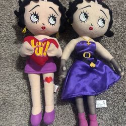 Betty Boop Plush Dolls