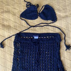 Black Two Piece Summer Set 