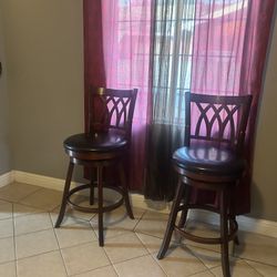Bar stools Pair 