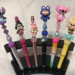 Character Beaded Pens