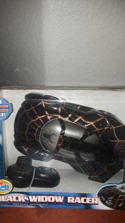 Radio control the Black Widow racing car control