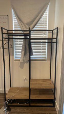 2 Rod Clothes Rack!