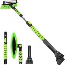 Extendable Brush Squeegee for Snow, Water, etc...