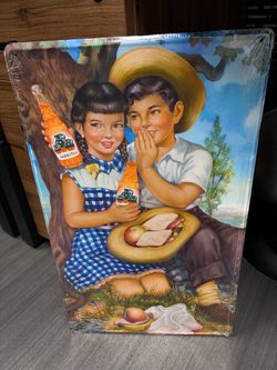 Vintage-Style Jarritos Mexican Soda Advertising Metal Sign – New/Sealed