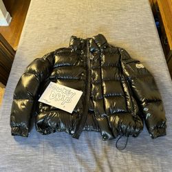 Moncler Metallic Puffer (Women’s Sm)