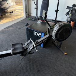 Power boost Rower. Used. Normal Wear And Tear. 