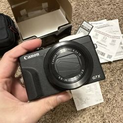 Canon PowerShot G7X Mark III Digital Camera