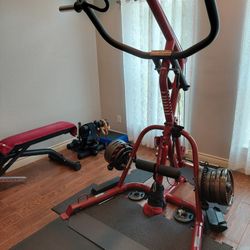 Body-Solid Corner Leverage Gym/bench/plates/ Attachments 