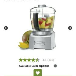 The Cuisinart® Elite Collection™ 4 Cup Chopper/Grinder 