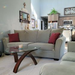 Sofa Couch Seafoam Green