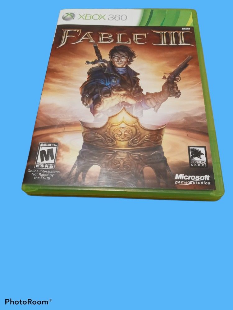XBOX 360 FABLE III