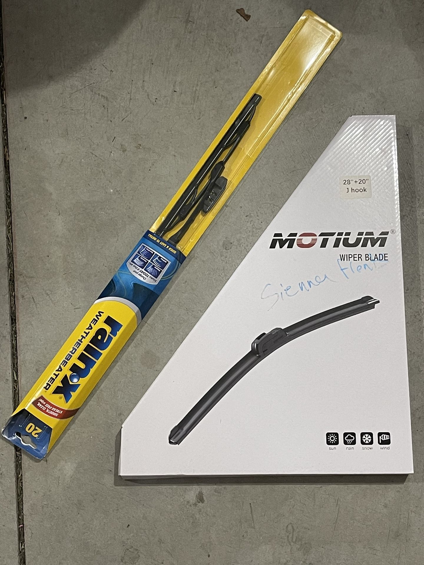 New Wiper Blades For 2012 Sienna