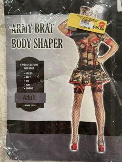 Army Military Costume Adult Women’s Medium