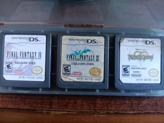 Nintendo DS Game Cartridges Lot of 3